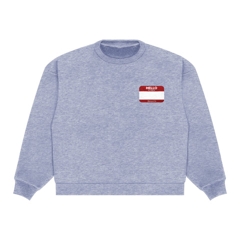 NAMETAG CREWNECK