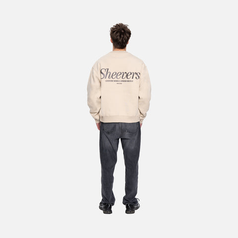 SIGNATURE BEIGE CREWNECK