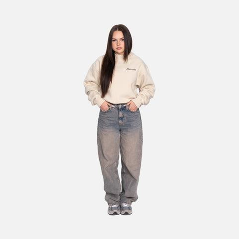 SIGNATURE BEIGE CREWNECK