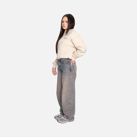 SIGNATURE BEIGE CREWNECK