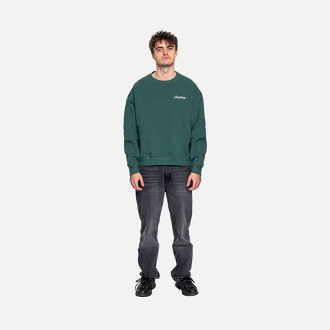 SIGNATURE GREEN CREWNECK