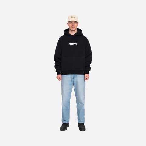 WATCH YOUR STEP HOODIE BLACK
